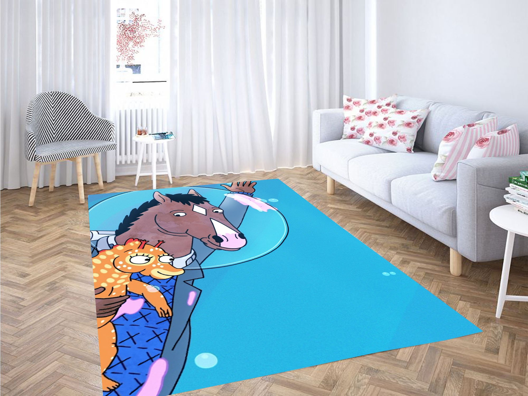 Sweet Bojack Horseman Carpet Rectangle Rug