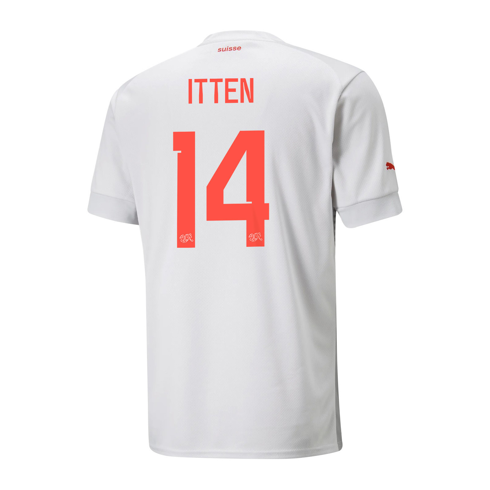 Switzerland National Team 2022-23 Qatar World Cup Away Men Soccer Jersey – Cedric Itten 14
