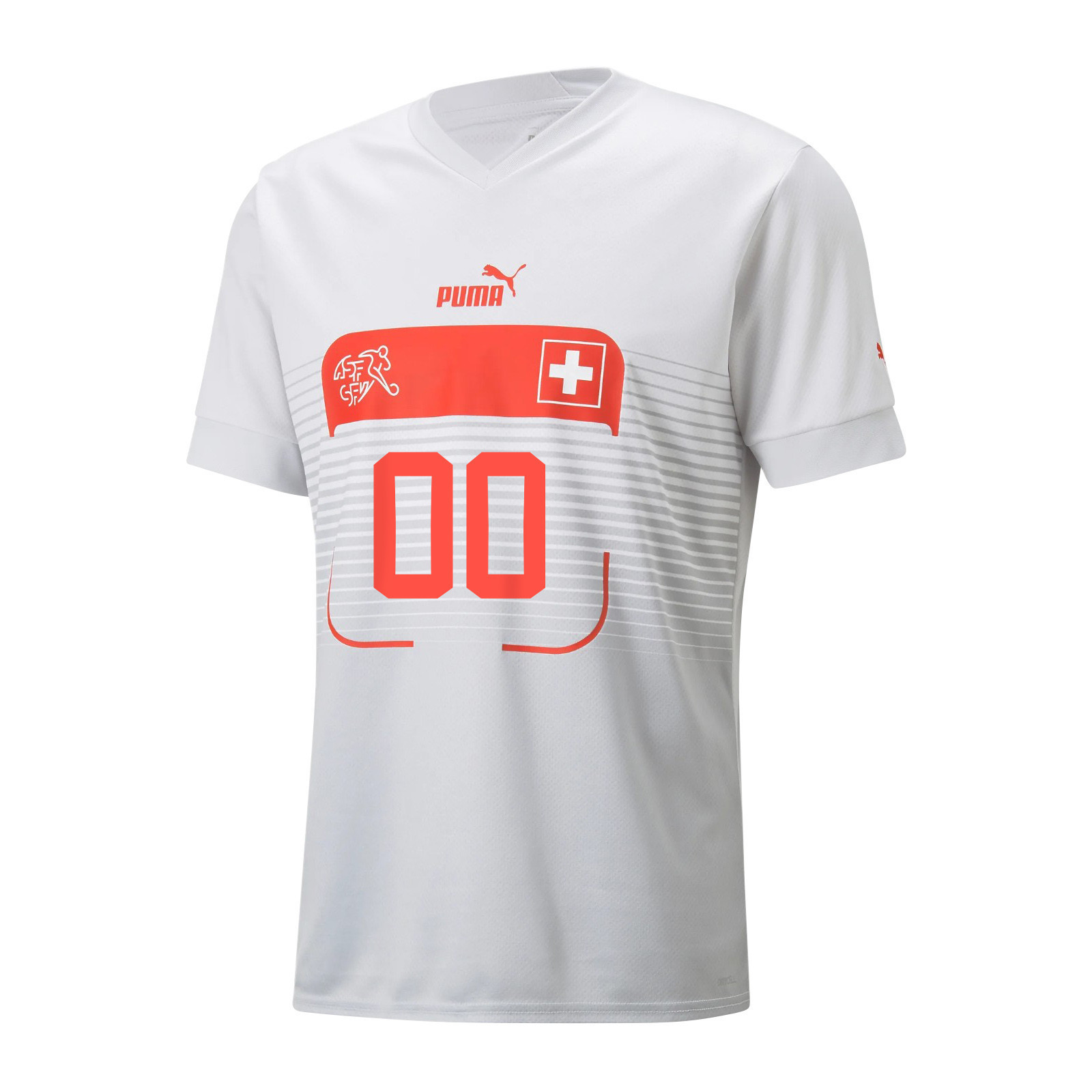 Switzerland National Team 2022-23 Qatar World Cup Away Men Soccer Jersey – Custom 00