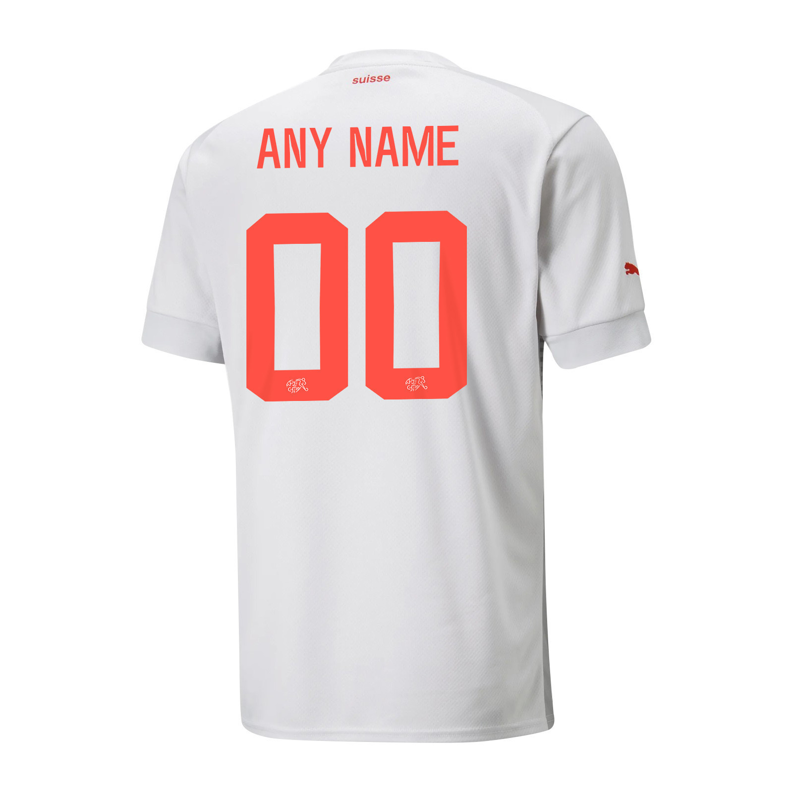 Switzerland National Team 2022-23 Qatar World Cup Away Men Soccer Jersey – Custom 00