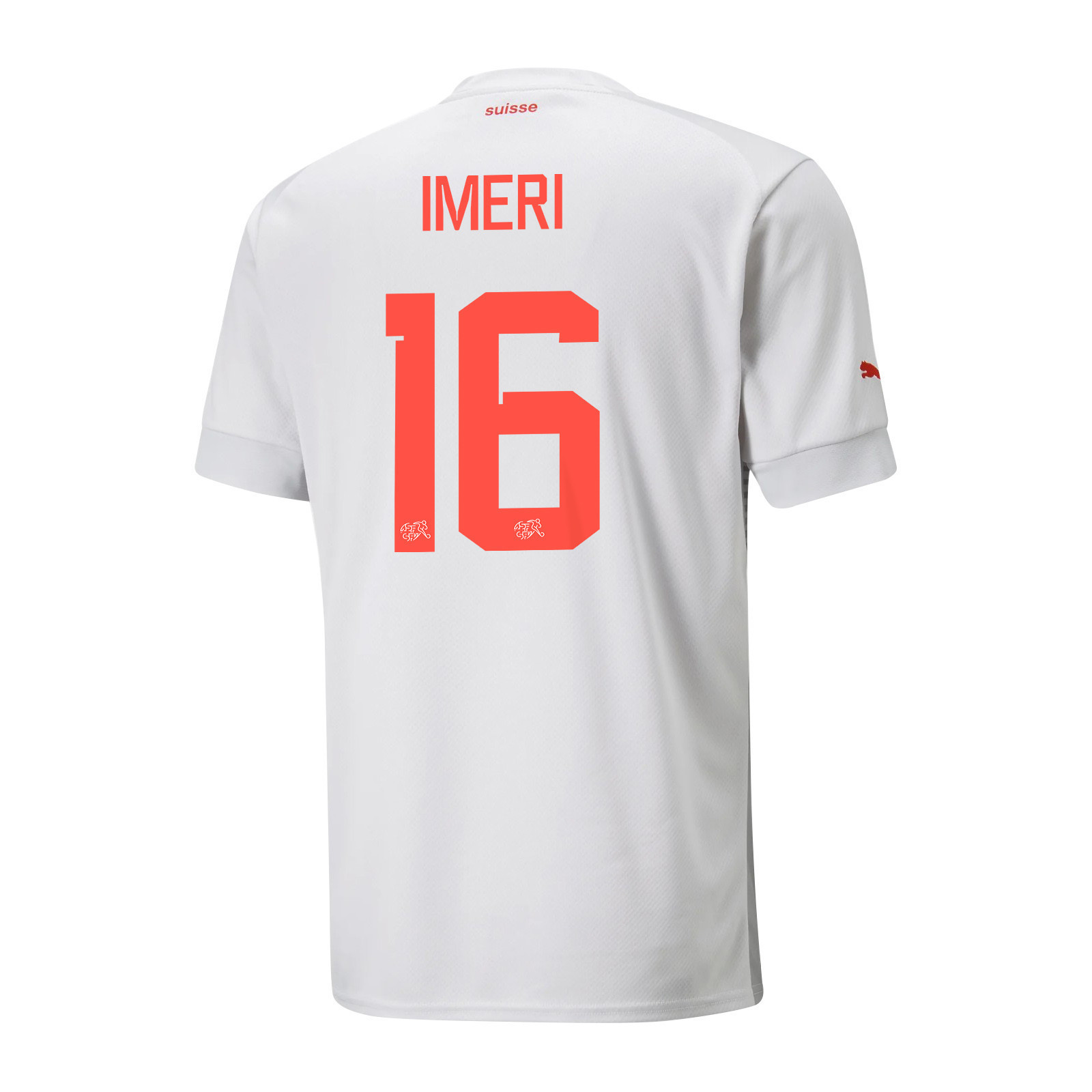 Switzerland National Team 2022-23 Qatar World Cup Away Men Soccer Jersey – Kastriot Imeri 16