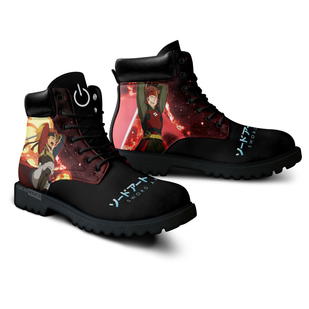 Sword Art Online Klein Boots Anime Custom Shoes