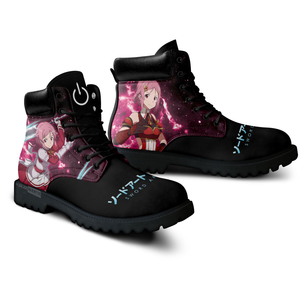 Sword Art Online Lisbeth Boots Anime Custom Shoes