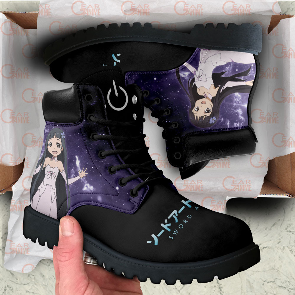 Sword Art Online Yui Boots Anime Custom Shoes