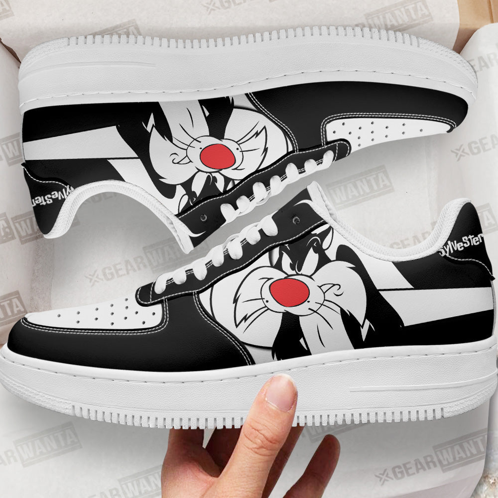 Sylvester the Cat Custom Cartoon Air Sneakers