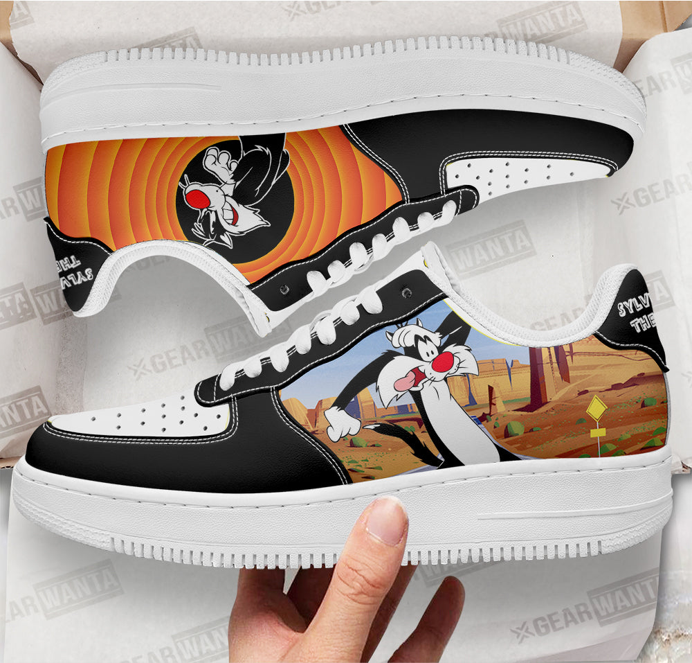Sylvester the Cat Looney Tunes Custom Air Sneakers