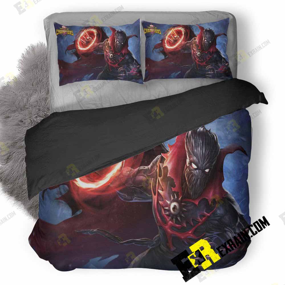 Symbiote Supreme Contest Of Champions 6X 3D Customized Duvet Cover Bedding Set