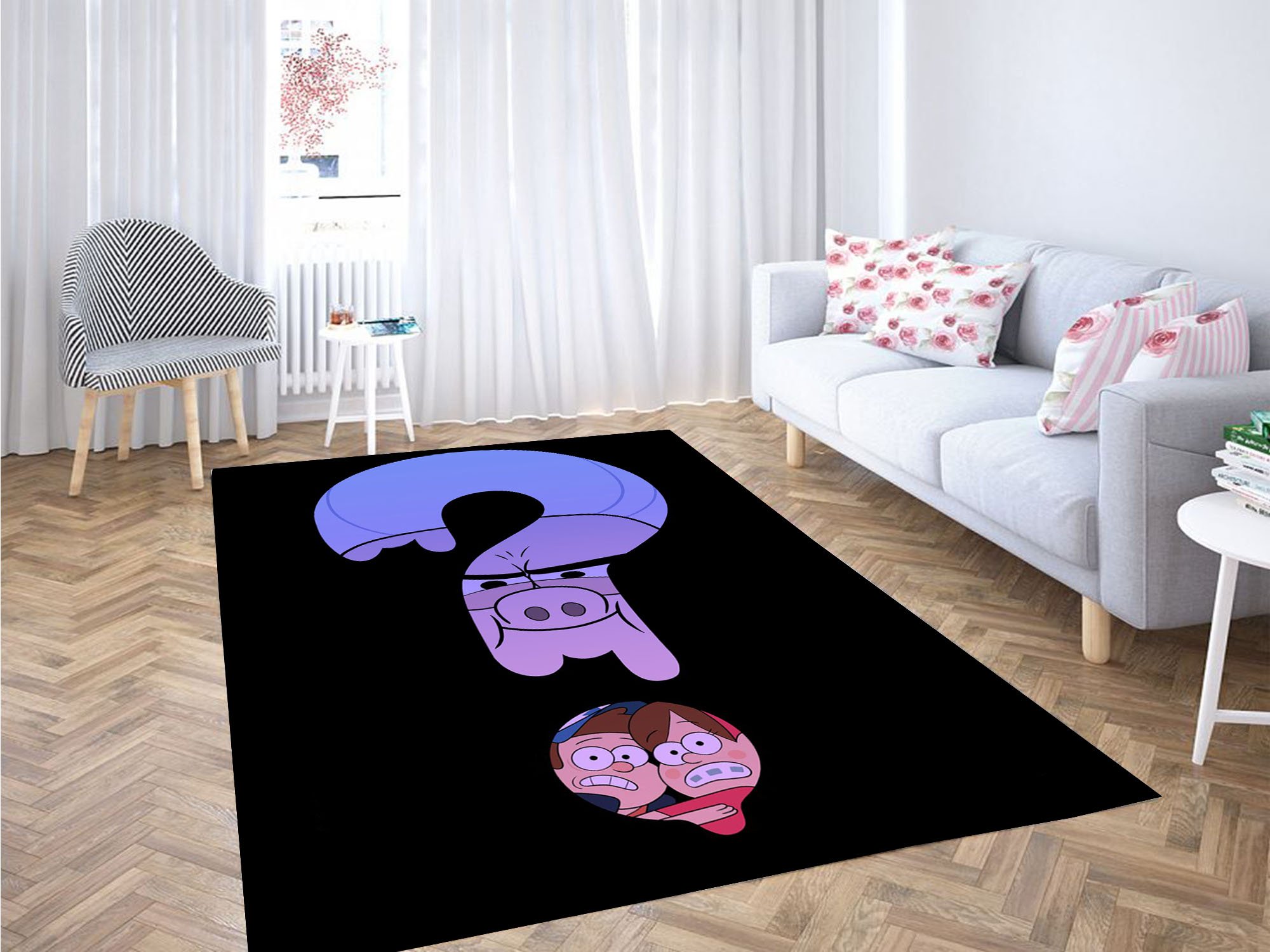 Symbol Gravity Falls Carpet Rectangle Rug