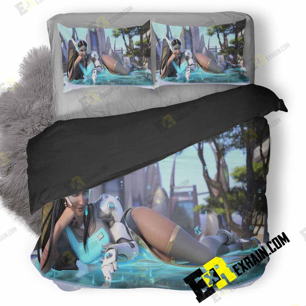 Symmetra Overwatch Artwork Sd 3D Customized Duvet Cover Bedding Set