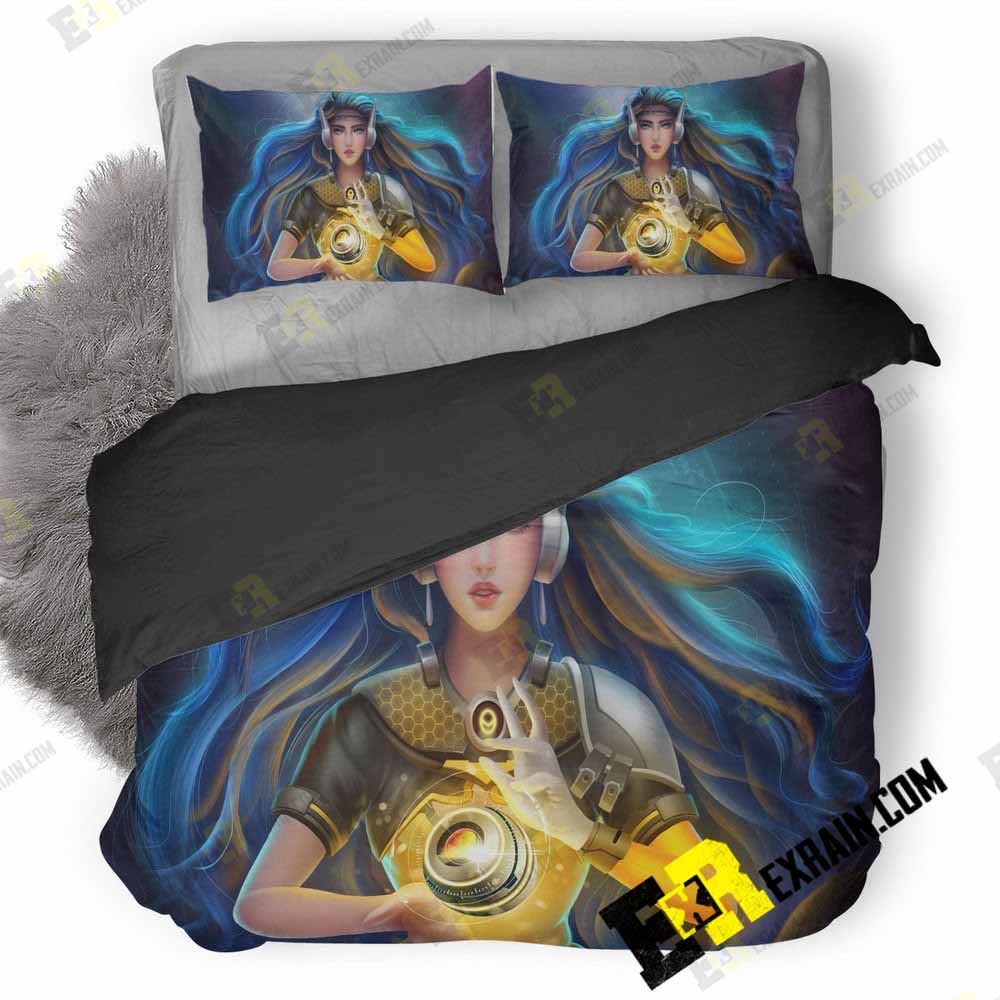 Symmetra Overwatch To 3D Customized Duvet Cover Bedding Set