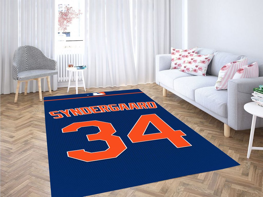 Syndergaard Jersy Wallpaper Living Room Modern Carpet Rectangle Rug