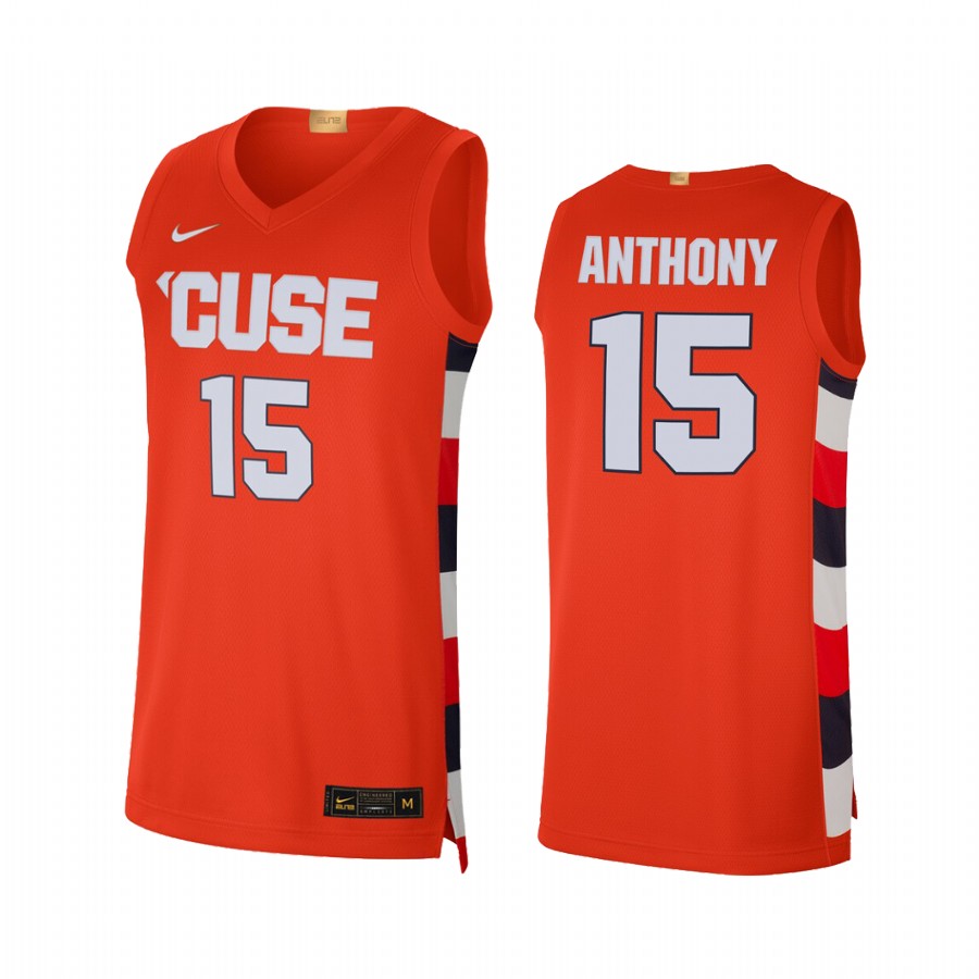 Syracuse Orange Carmelo Anthony Orange Alumni Limited Jersey NCAA