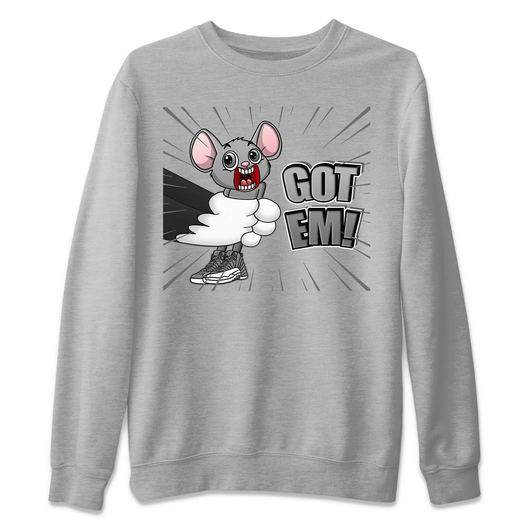 T&J Got Em Unisex Sweater – Air Jordan 12 Stealth, Sneakers Matching Sweater