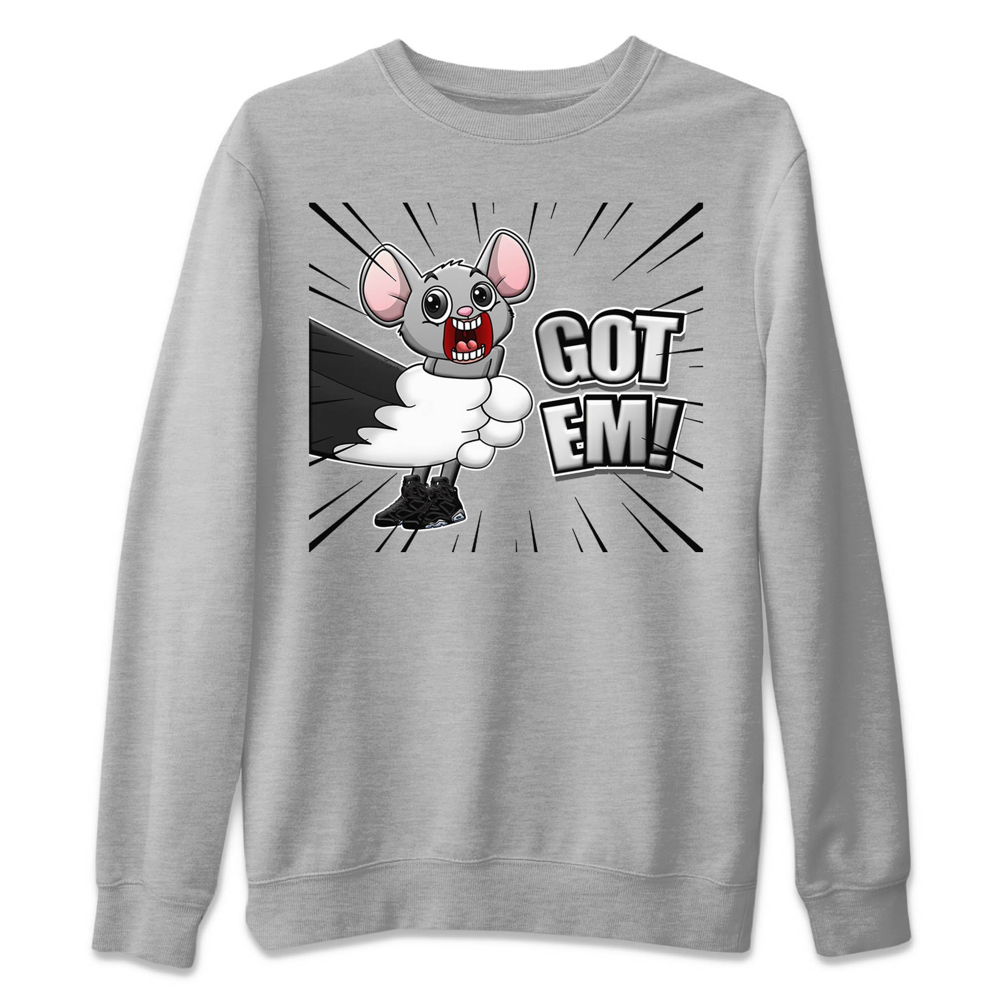 T&J Got Em Unisex Sweater – Air Jordan 6 Chrome, Sneakers Matching Sweater