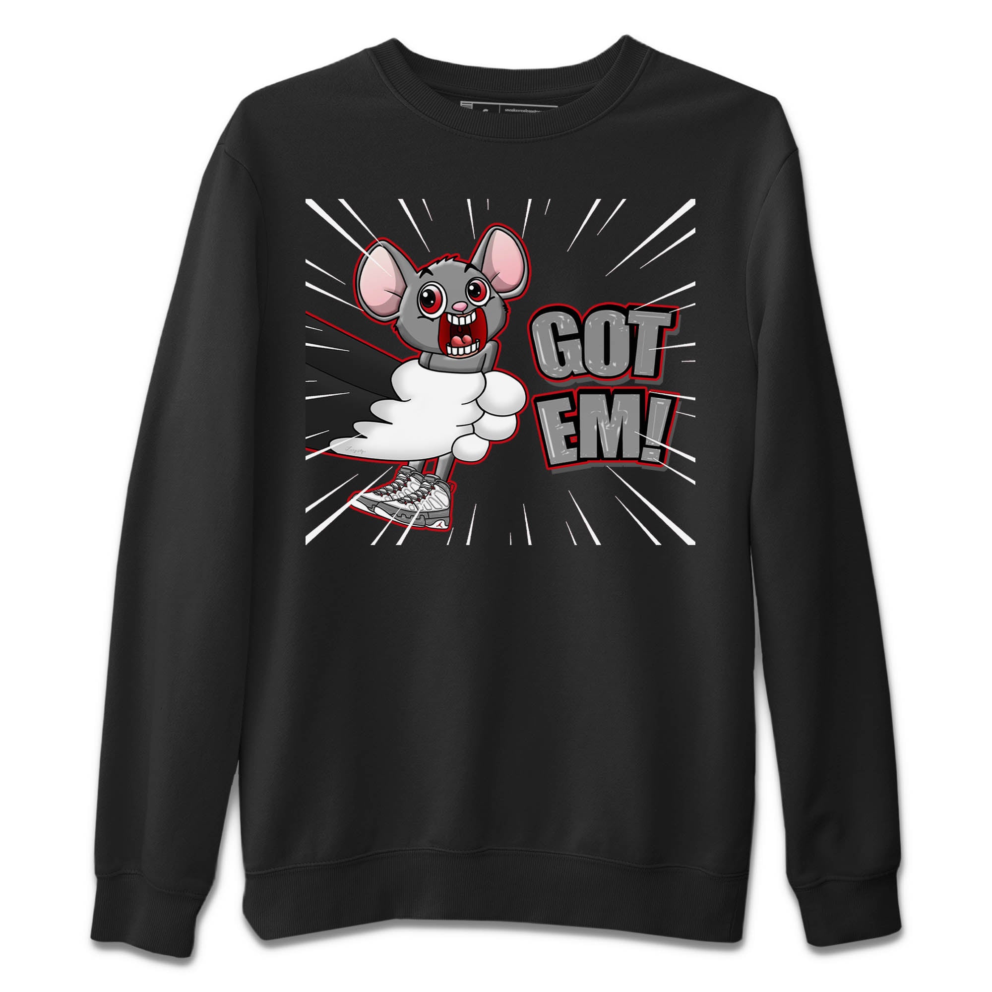 T&J Got Em Unisex Sweater – Air Jordan 9 Fire Red, Sneakers Matching Sweater