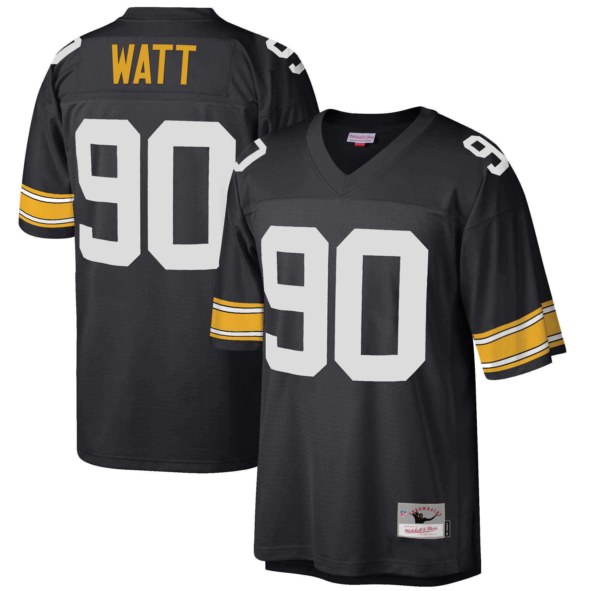 T. J. Watt Pittsburgh Steelers Big & Tall 1996 Retired Jersey - All Stitched