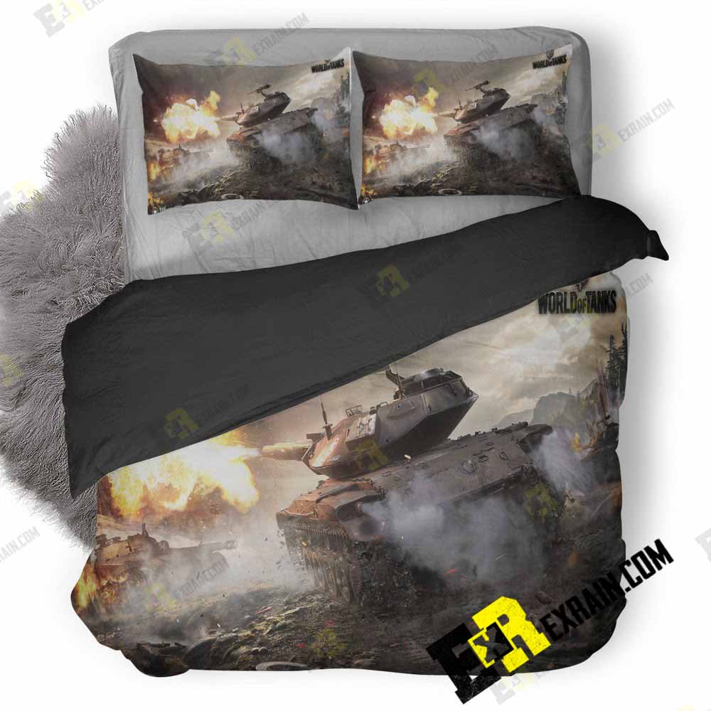 T 3D Customized Duvet Cover Bedding Set