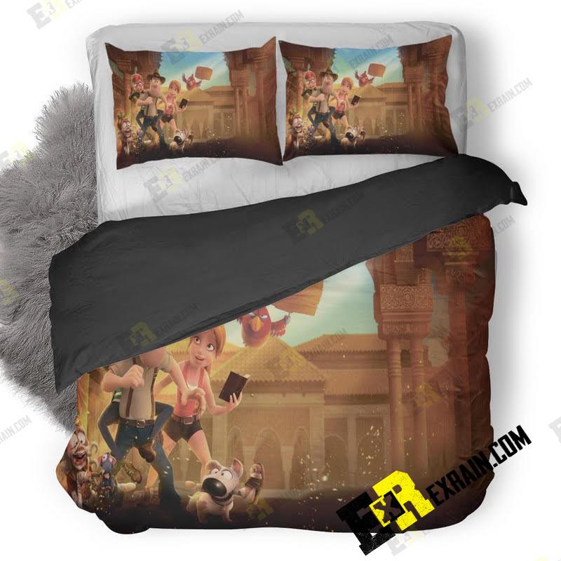 Tad Jones And The Secret Of King Midas 2I 3D Customized Duvet Cover Bedding Set