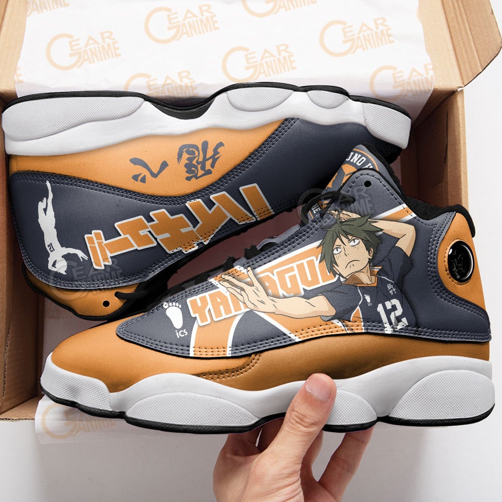 Tadashi Yamaguchi JD13 Sneakers Haikyuu Custom Anime Shoes