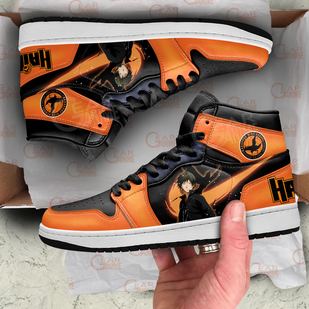 Tadashi Yamaguchi JD1s Sneakers Haikyuu Anime Shoes, Air Jordan Hightop