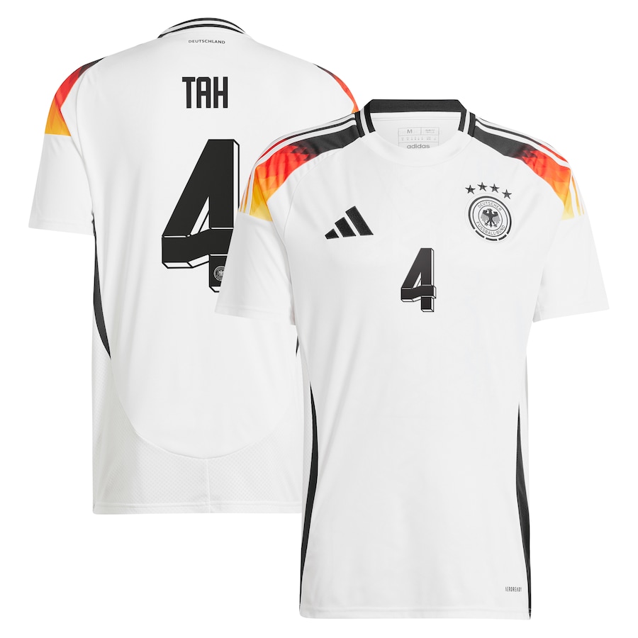 Tah Men's Germany 2024 Stadium Home Soccer Jersey