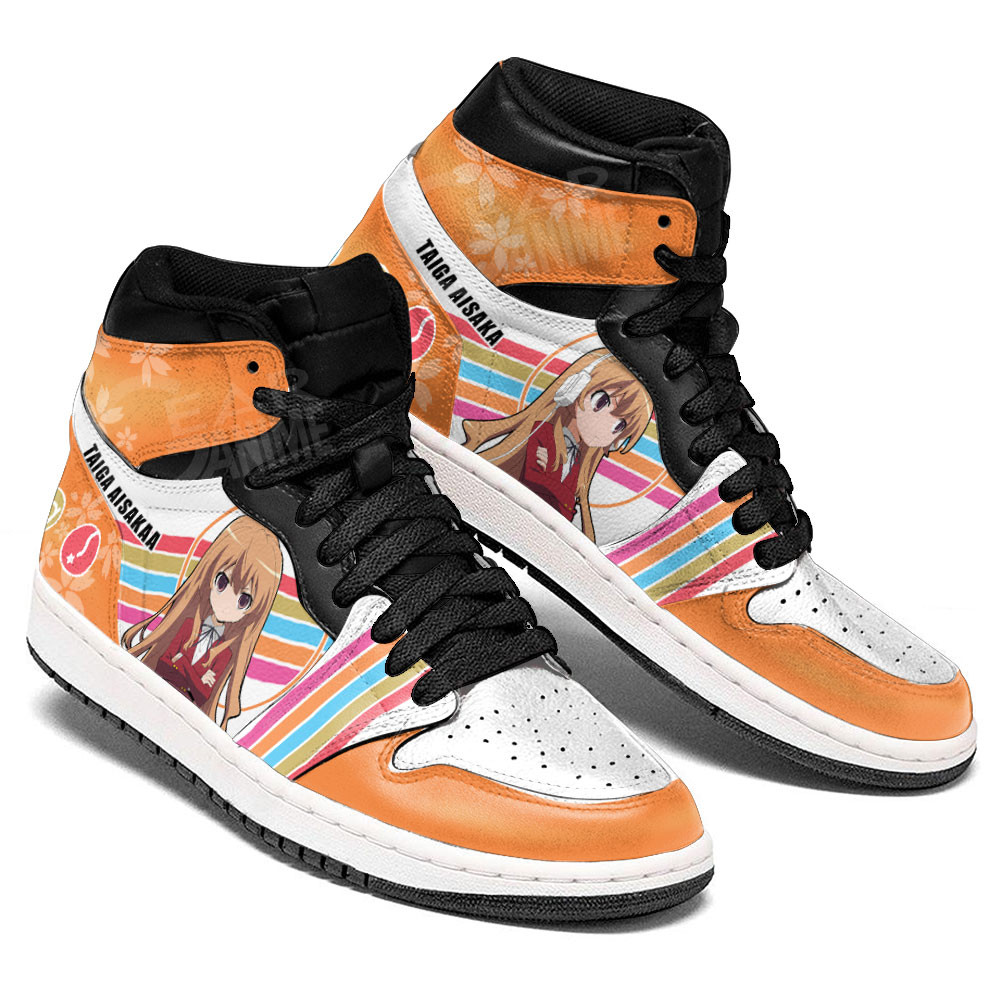 Taiga Aisaka JD1s Sneakers Toradora Anime Shoes, Air Jordan Hightop