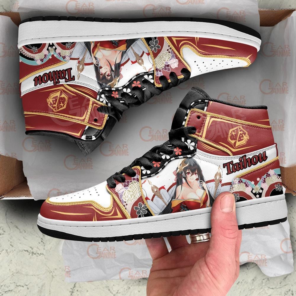Taihou JD1s Sneakers Azur Lane Shoes, Air Jordan Hightop