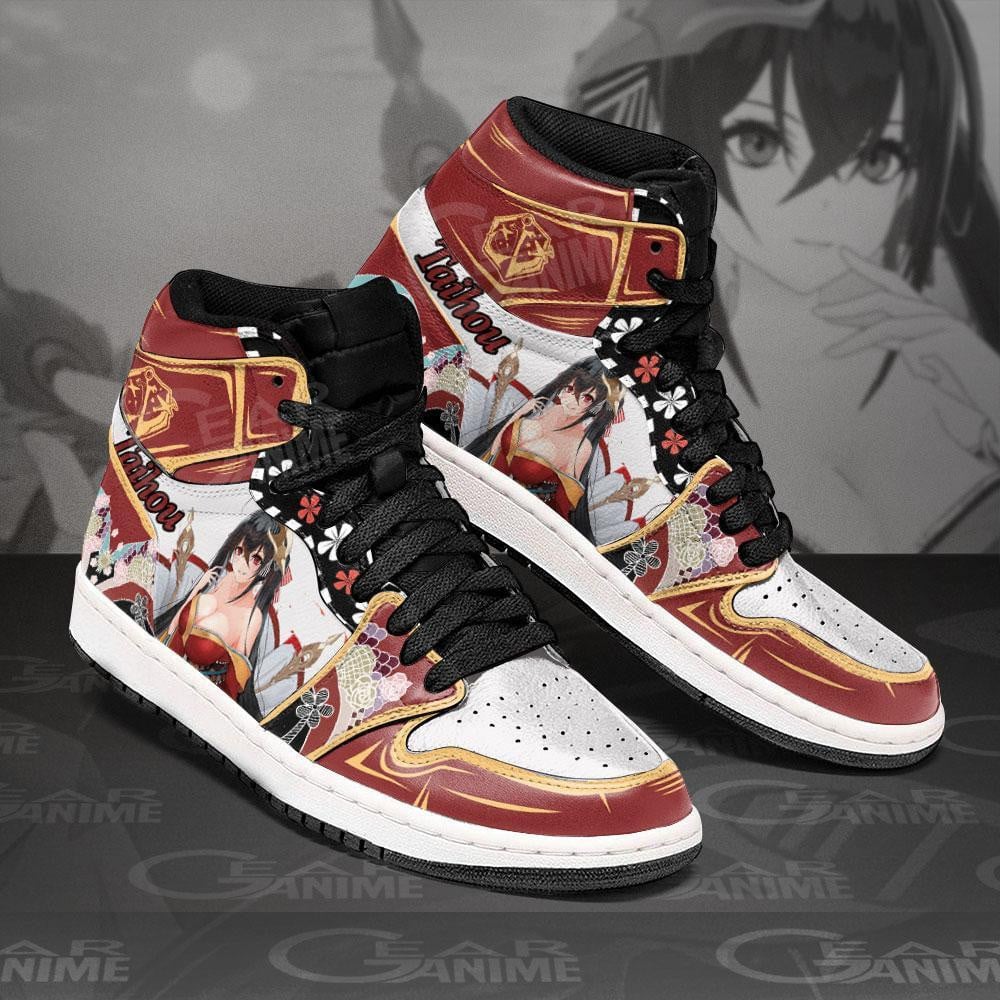 Taihou JD1s Sneakers Azur Lane Shoes, Air Jordan Hightop