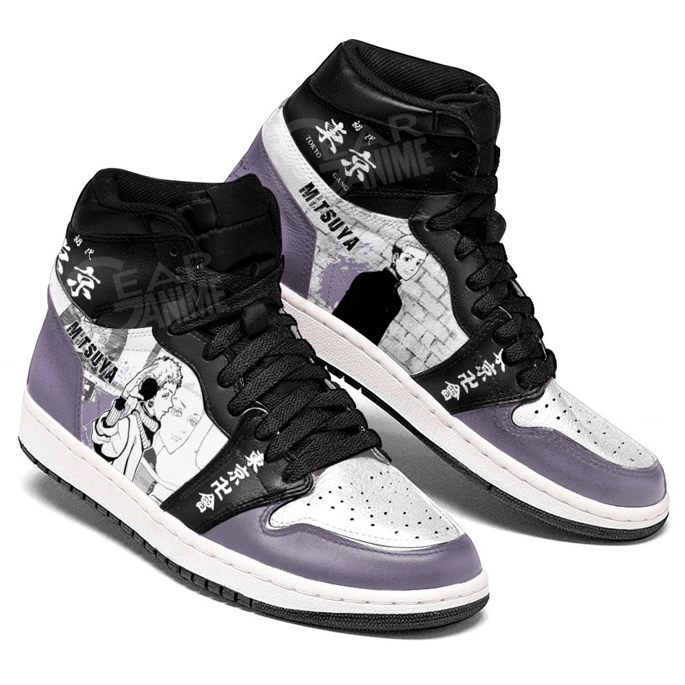 Takashi Mitsuya JD1s Sneakers Tokyo Revengers Manga Anime Shoes, Air Jordan Hightop