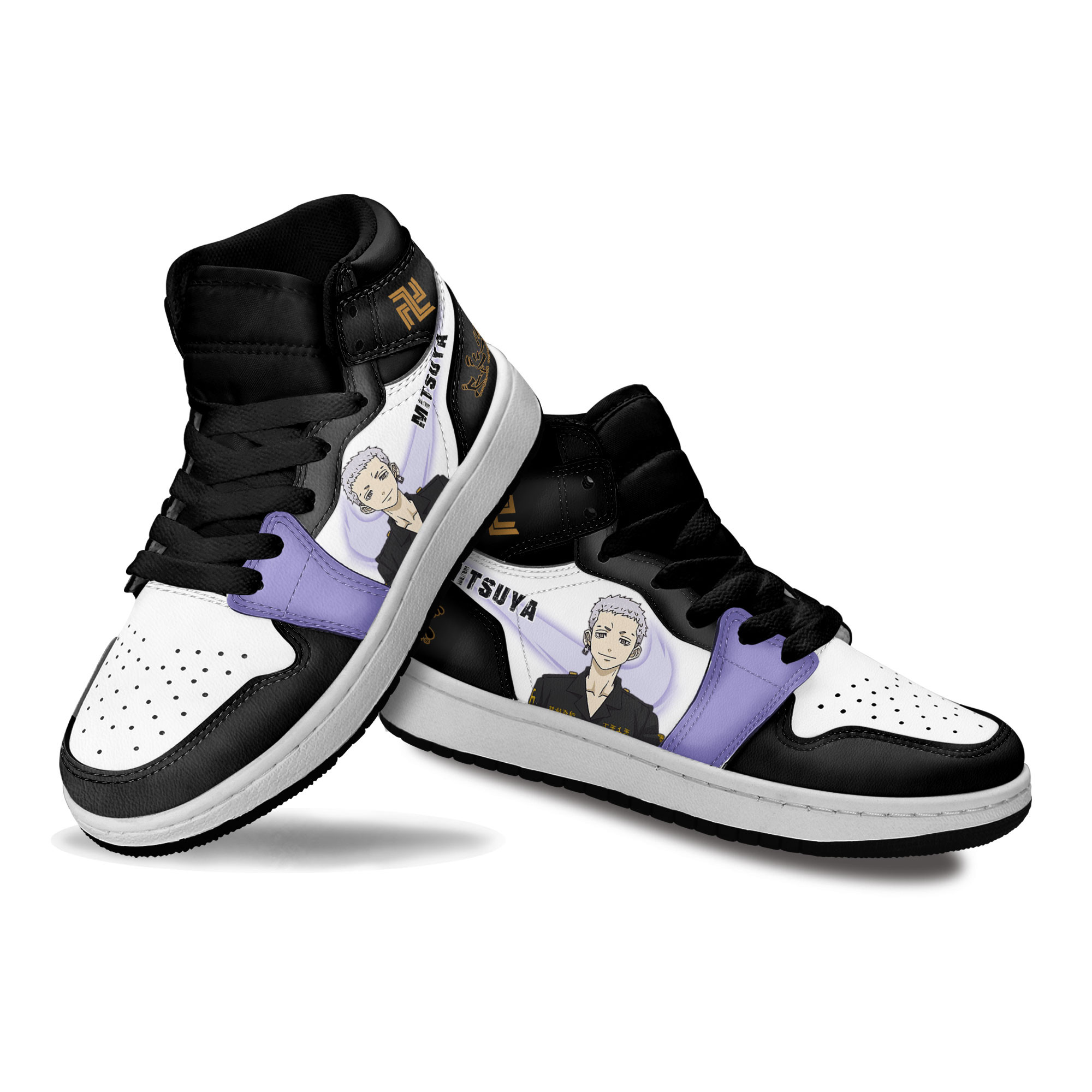 Takashi Mitsuya Kids Sneakers Tokyo Revengers Anime Shoes For Kids