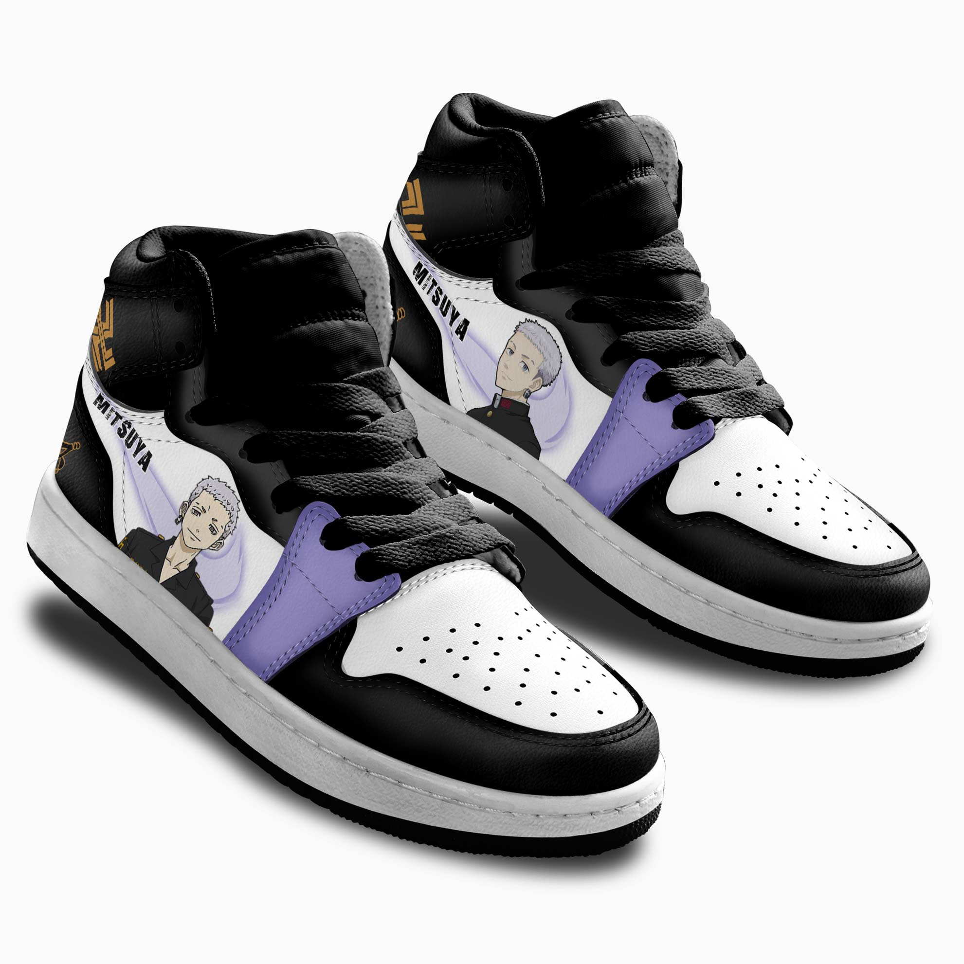 Takashi Mitsuya Kids Sneakers Tokyo Revengers Anime Shoes For Kids