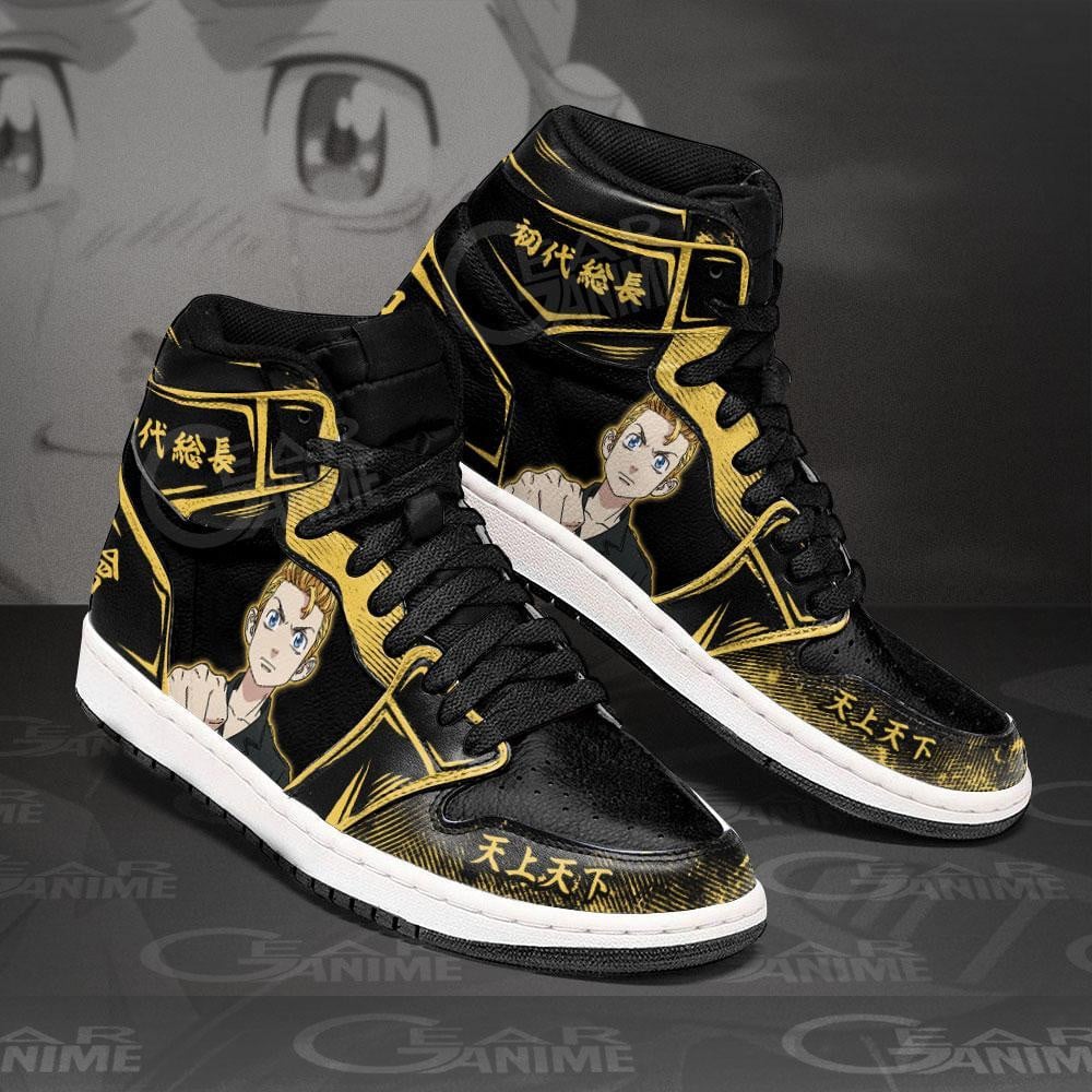 Takemichi Hanagaki JD1s Sneakers Anime Tokyo Revengers Shoes, Air Jordan Hightop