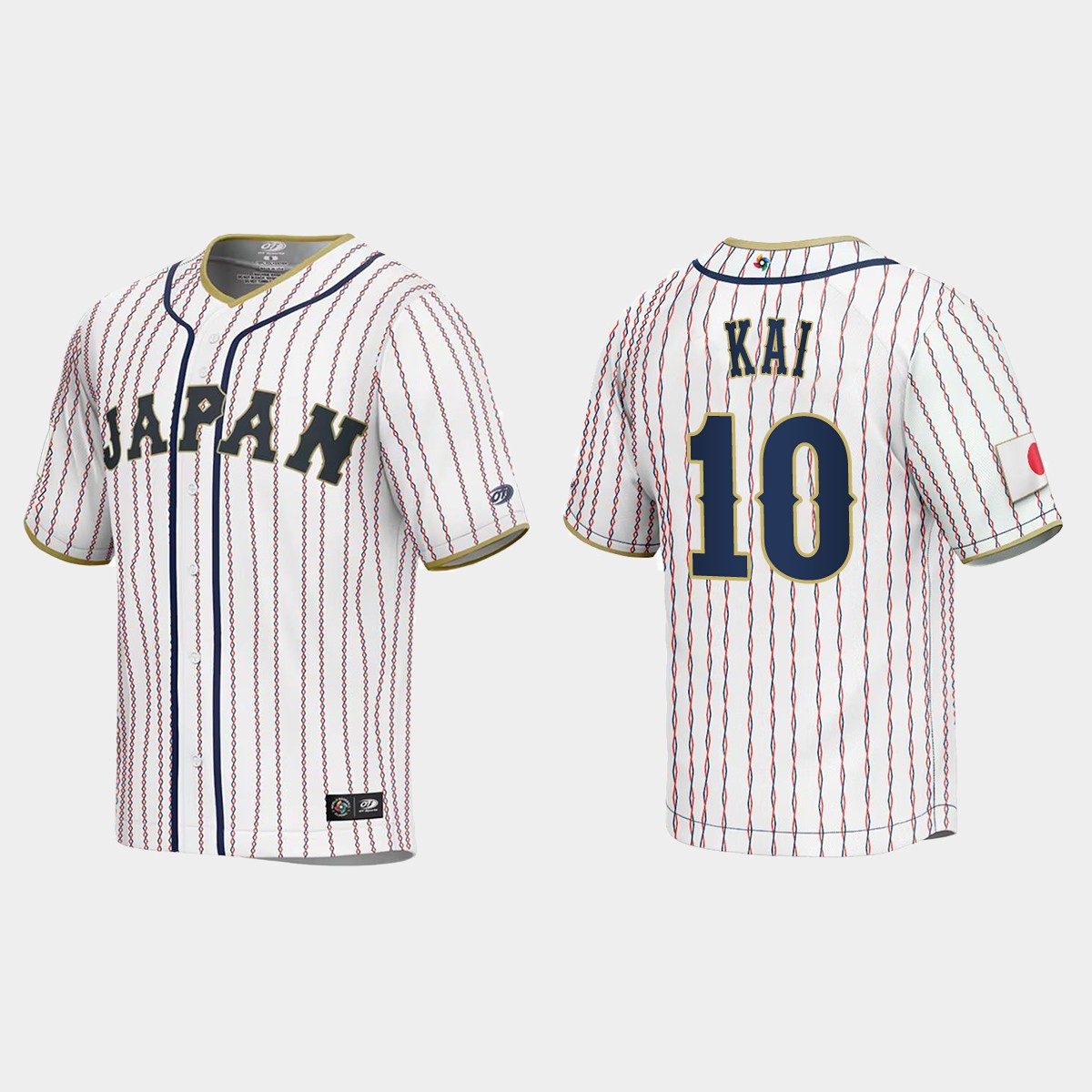 Takuya Kai Japan 2023 World Classic Jersey - White