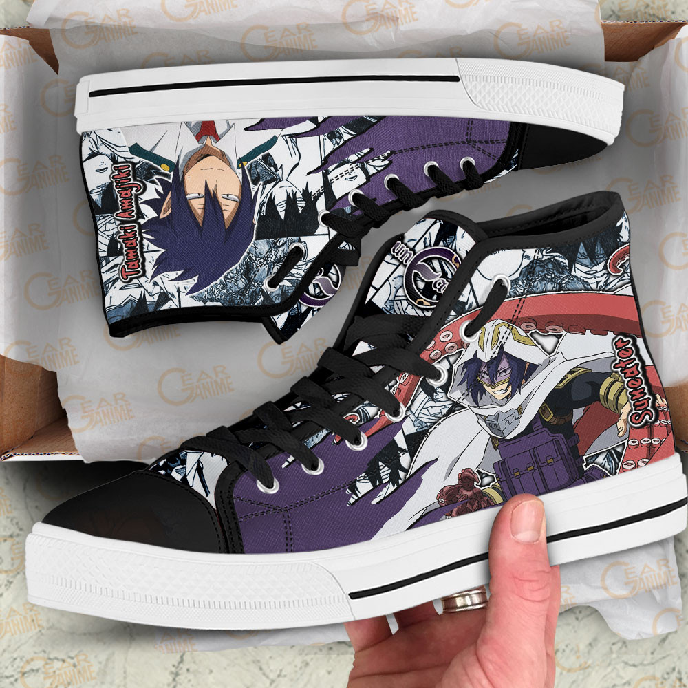 Tamaki Amajiki High Top Shoes Custom My Hero Academia Anime Sneakers