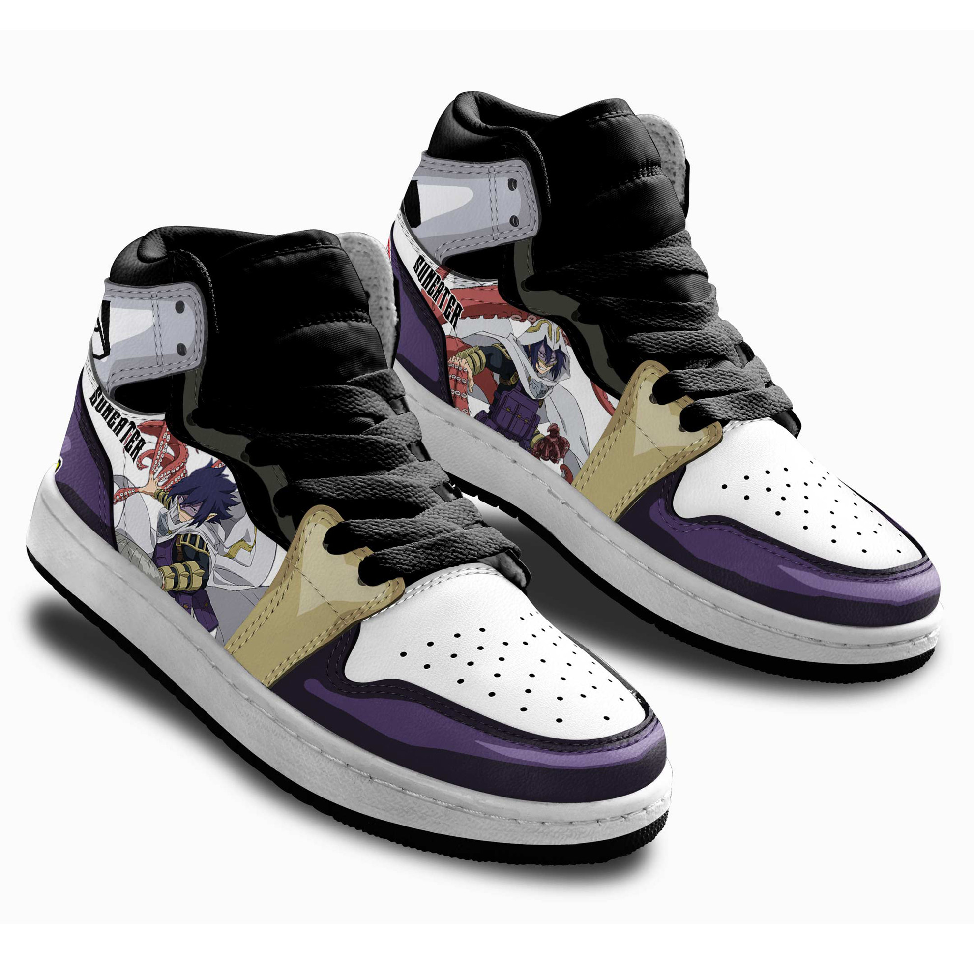 Tamaki Amajiki Kids Sneakers Custom My Hero Academia Anime Shoes For Kids
