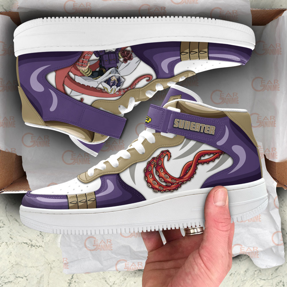 Tamaki Amajiki Sneakers Air Mid Custom My Hero Academia Anime Shoes