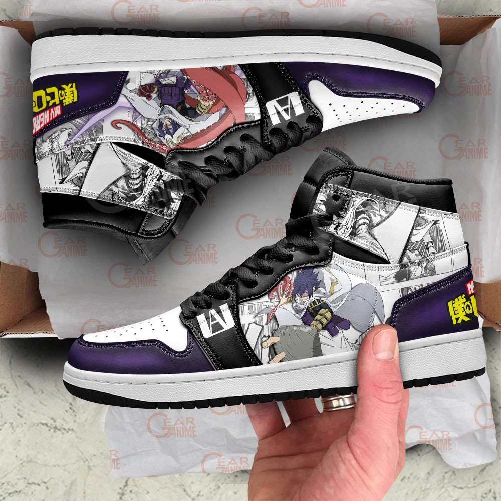 Tamaki Amajiki Suneater JD1s Sneakers BNHA Manga Mixed Anime, Air Jordan Hightop