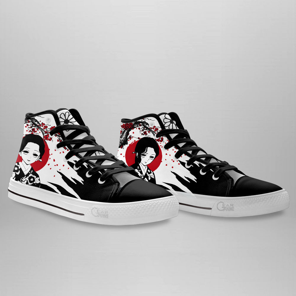 Tamayo High Top Shoes Custom Demon Slayer Anime Sneakers Japan Style