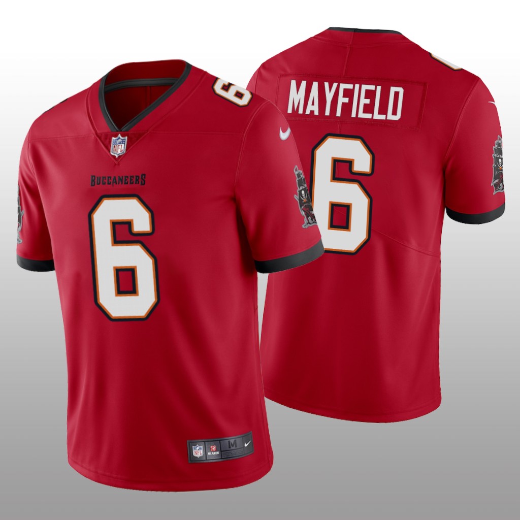 Tampa Bay Buccaneers Baker Mayfield Red Jersey Vapor Limited - Men's