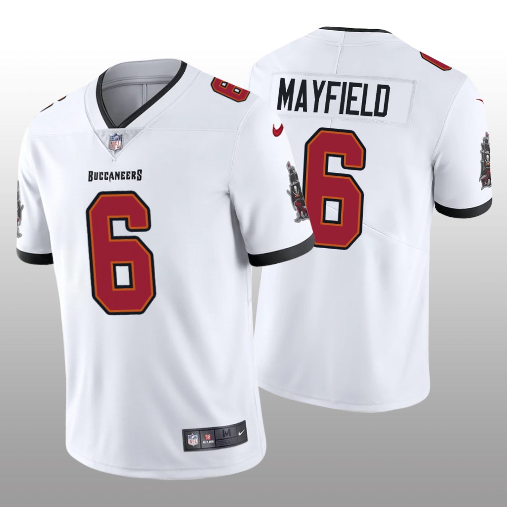 Tampa Bay Buccaneers Baker Mayfield White Jersey Vapor Limited - Men's