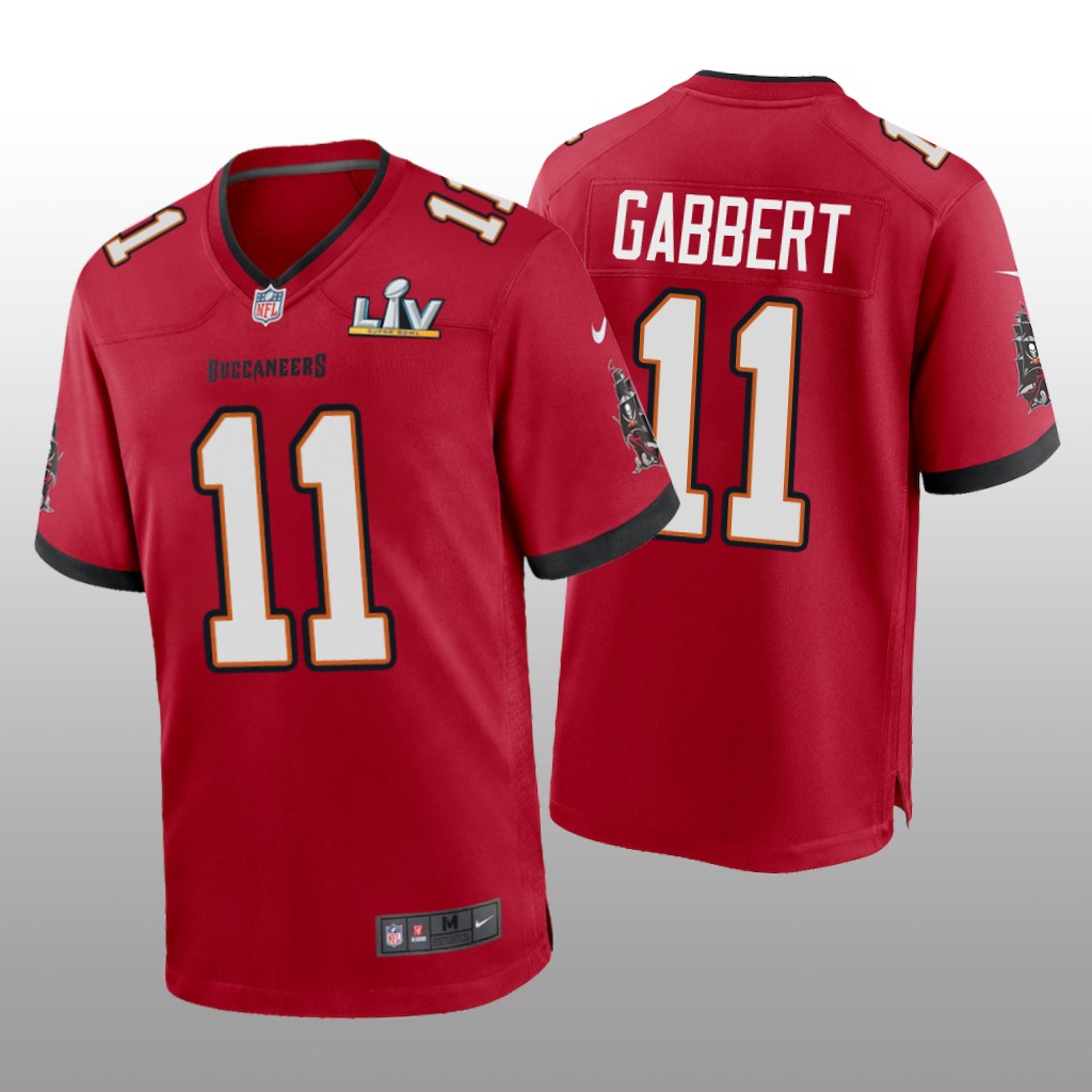 Tampa Bay Buccaneers Blaine Gabbert Red Game Jersey Super Bowl LV - Men's