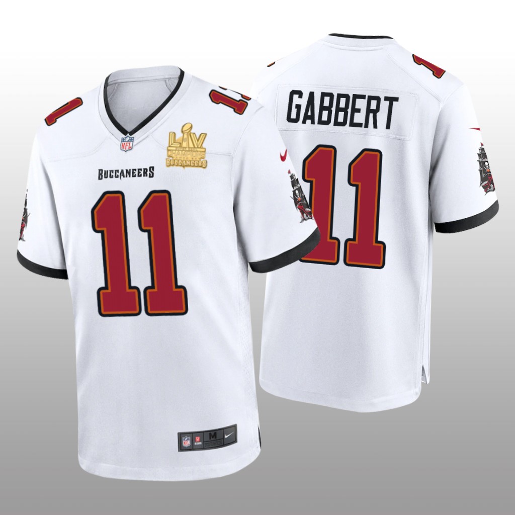 Tampa Bay Buccaneers Blaine Gabbert White Game Jersey Super Bowl LV Champions - Men's