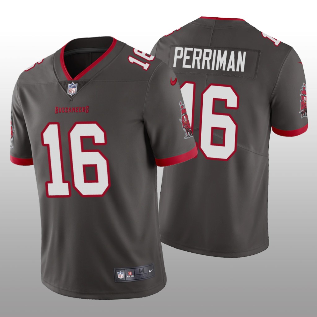 Tampa Bay Buccaneers Breshad Perriman Pewter Jersey Vapor Limited – Men’s