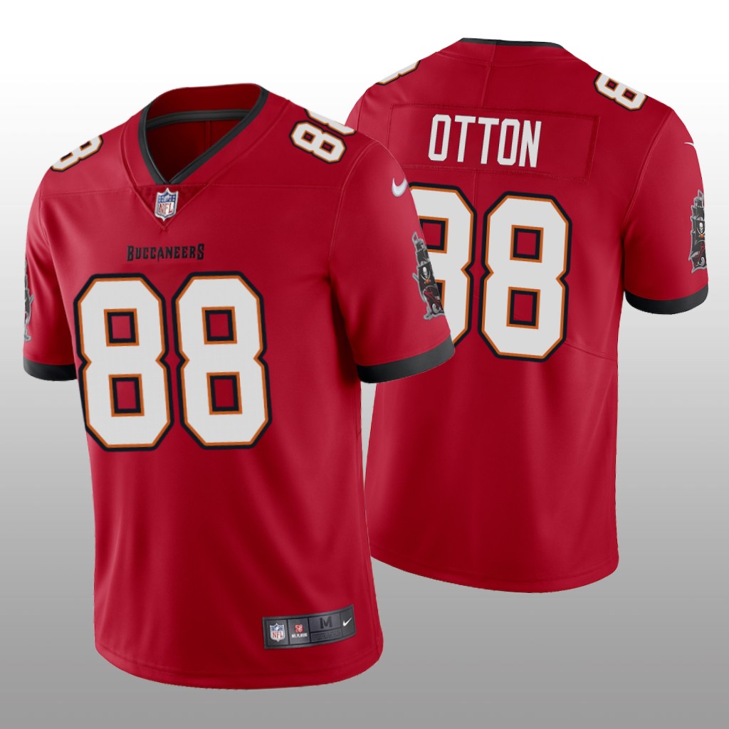 Tampa Bay Buccaneers Cade Otton Red Jersey Vapor Limited Men's