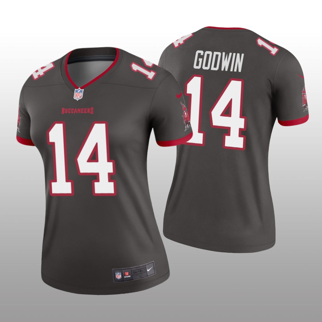Tampa Bay Buccaneers Chris Godwin Pewter Jersey Legend - Women's
