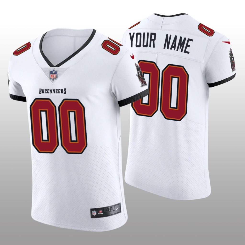 Tampa Bay Buccaneers Custom White Jersey 2020 Vapor Elite Men's