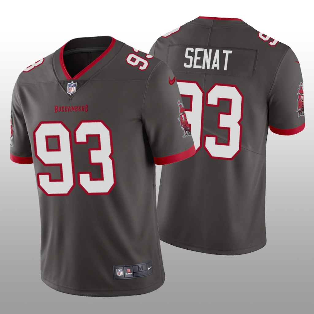 Tampa Bay Buccaneers Deadrin Senat Pewter Jersey Vapor Limited Vapor Limited - Men's