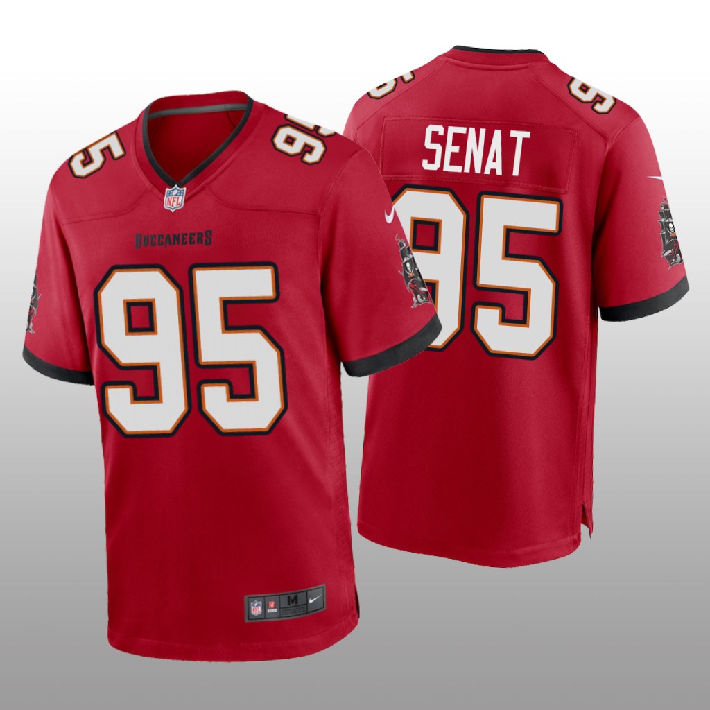 Tampa Bay Buccaneers Deadrin Senat Red Jersey Game - Men's