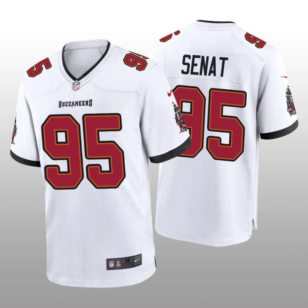 Tampa Bay Buccaneers Deadrin Senat White Jersey Game - Men's