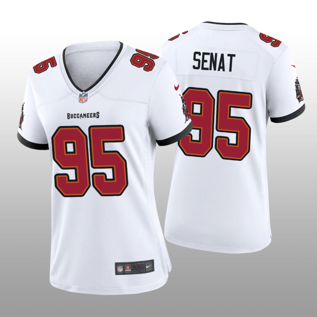 Tampa Bay Buccaneers Deadrin Senat White Jersey Game - Women's
